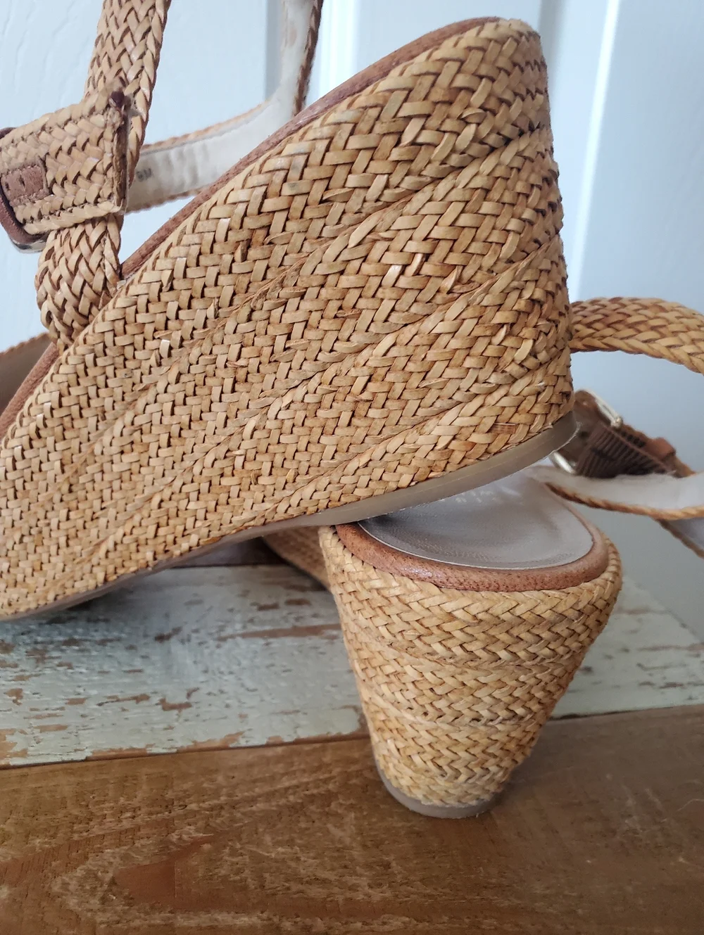 Woven Leather Sandals - Picture 8 of 16